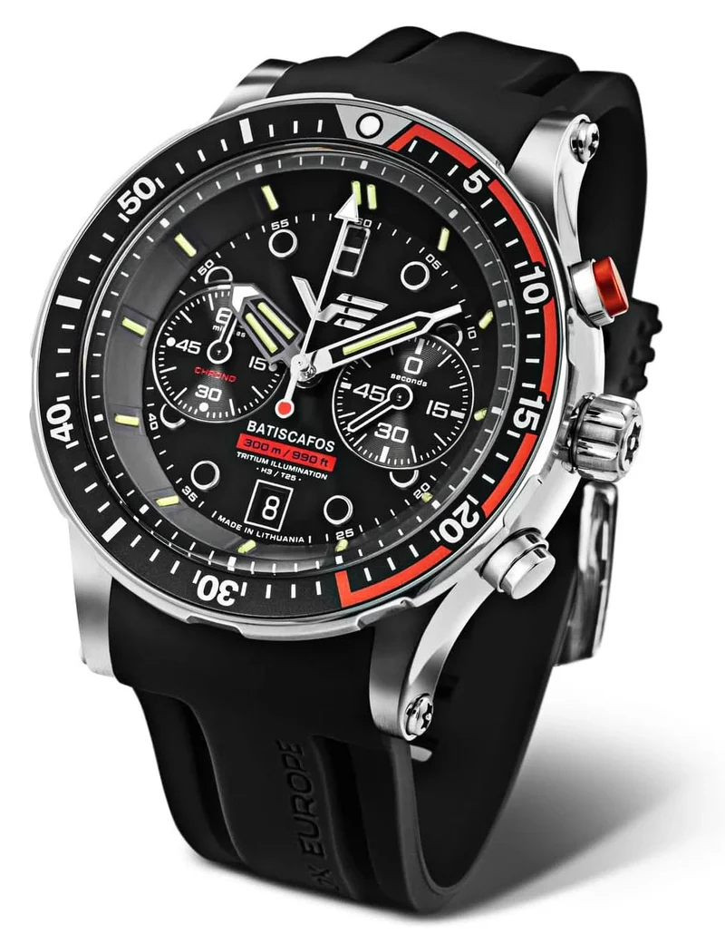 Vostok Europe Batiscafos 6S21-511A771 Herrenuhr • 30 ATM • Tritium & K1-Glas