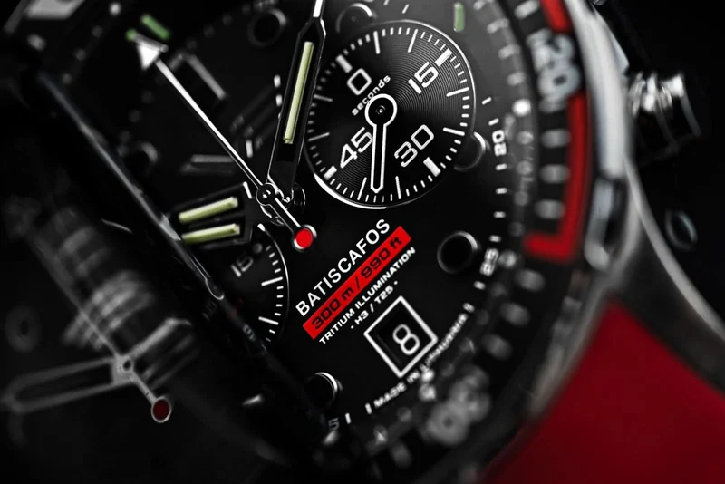 Vostok Europe Batiscafos 6S21-511A771 Herrenuhr • 30 ATM • Tritium & K1-Glas