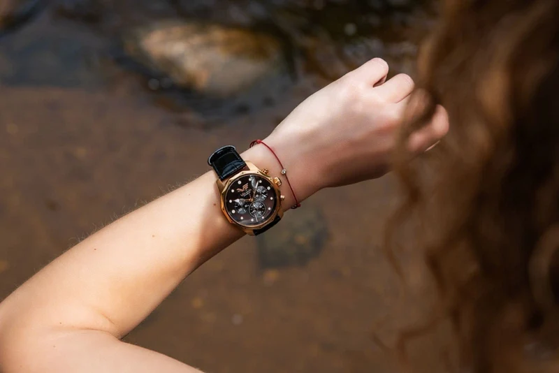 Vostok Europe Vilnelė JS20-125B751 Damenuhr • Saphirglas • Roségold