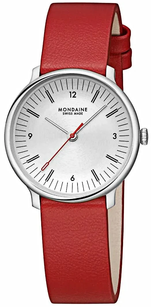 Mondaine Doppio MLE.33110.LCV Damenuhr • SBB Design • Swiss Made