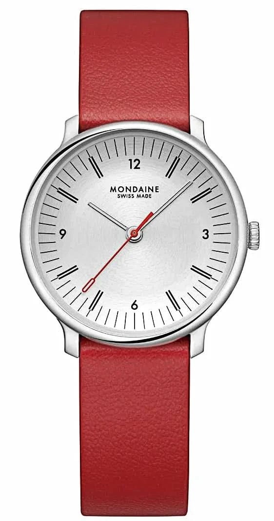 Mondaine Doppio MLE.33110.LCV Damenuhr • SBB Design • Swiss Made