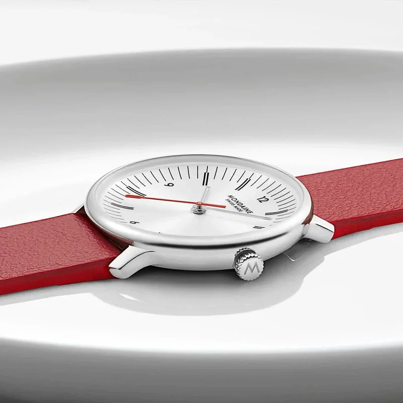 Mondaine Doppio MLE.33110.LCV Damenuhr • SBB Design • Swiss Made