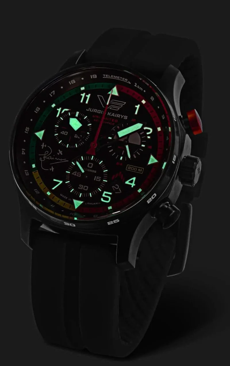 Vostok Europe Jurgis Kairys VK68-592C775B Herrenuhr • 20 ATM