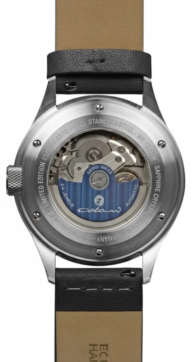 Colani UMF Ruhla 1372-4 Herrenuhr • Biodynamisches Design • Automatikwerk