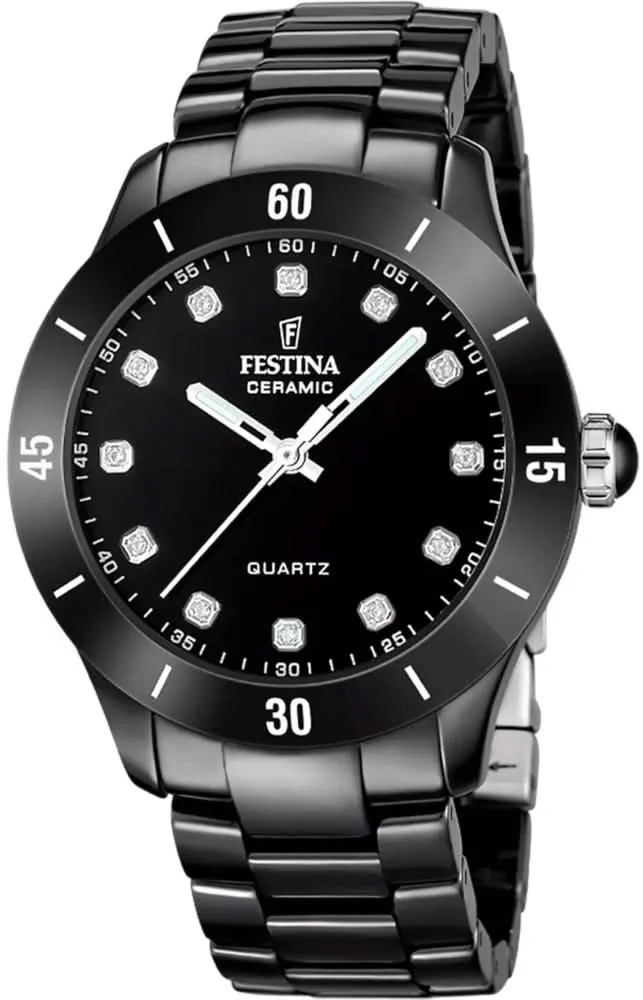 Festina Ceramics F20723/2 Damenuhr • Keramik • Quarzwerk