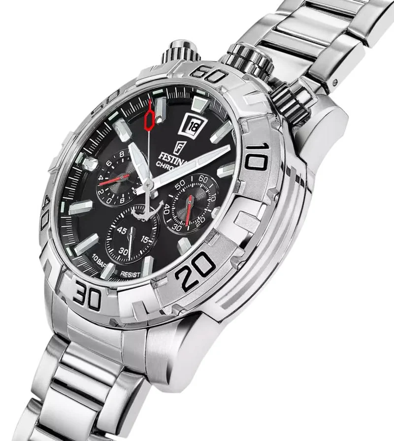 Festina Bullhead F20743/6 Herrenuhr • Design • Chronograph