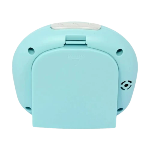 Atlanta 1966/5 Wecker Blau • Schleichende Sekunde • Rubber Finish