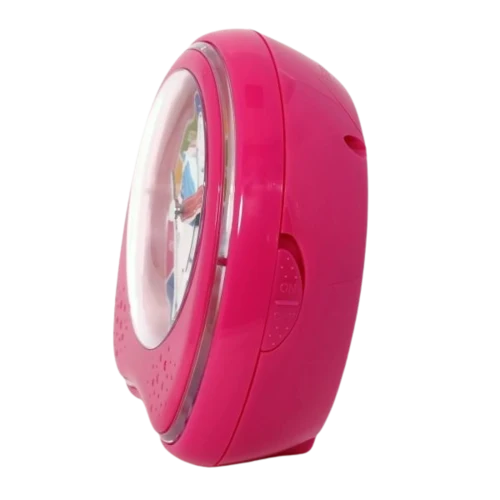 Atlanta Farbige Lernwecker 1953/17 Wecker Pink • Schleichende Sekunde • Weckmelodie mit Licht