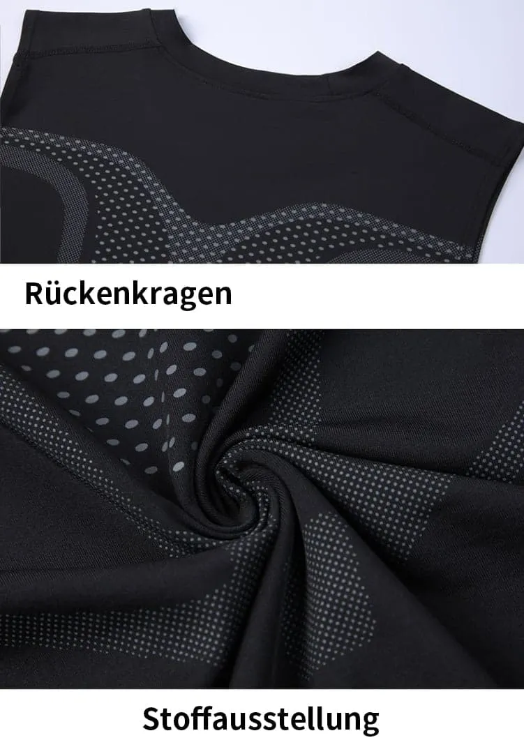 Ionic Shaping Vest voor Mannen – Compressie Shapewear Hemd zonder Mouwen – Lichaamsvormend en Comfortabel – Ademend Ontwerp voor Dagelijks Gebruik | Sansoti