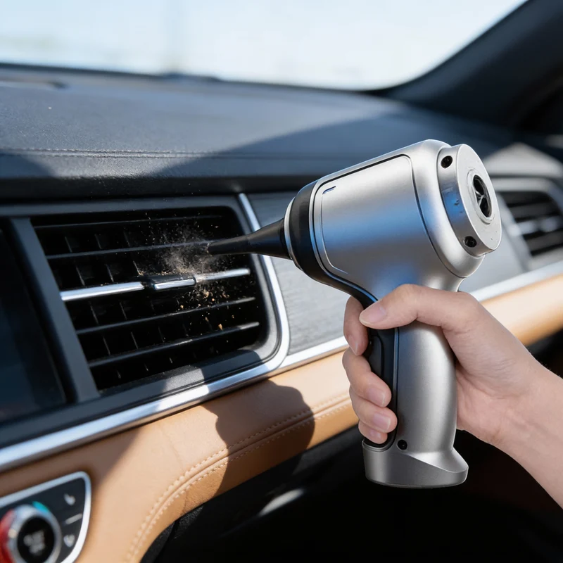 Draadloze Autostofzuiger met Krachtige Zuigkracht voor Dieptereiniging | Sansoti