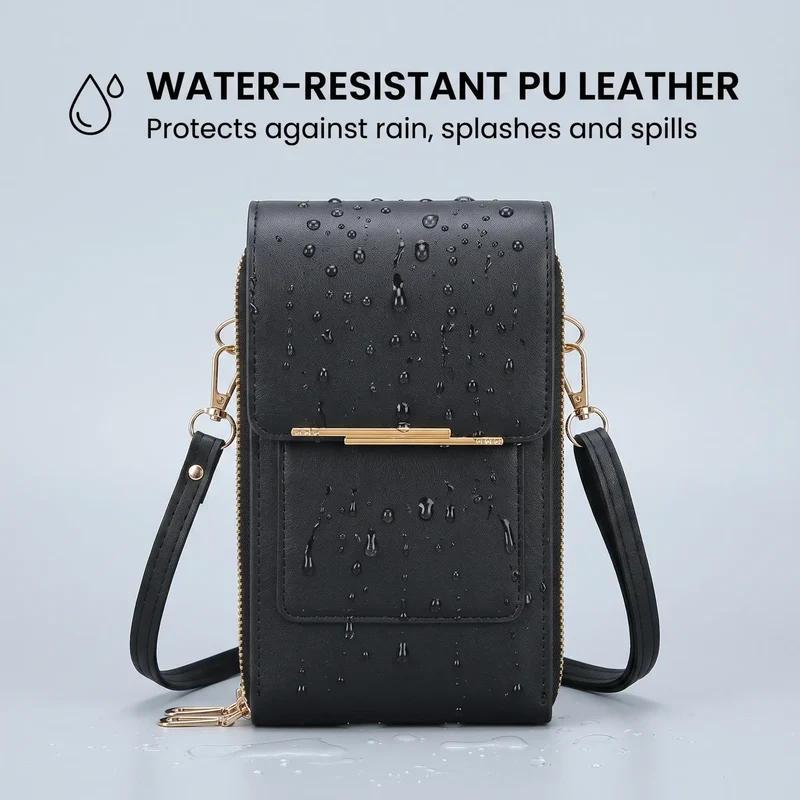 Crossbody Telefoontas met RFID-bescherming – Waterdicht – Past 6.7″ Telefoons | Sansoti