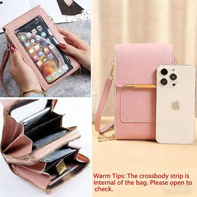 Crossbody Telefoontas met RFID-bescherming – Waterdicht – Past 6.7″ Telefoons | Sansoti
