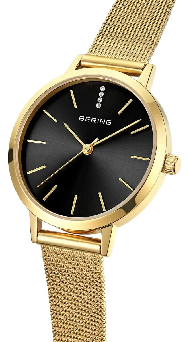 Bering Classic 13434-332 Damenuhr • Saphirglas • Milanaise