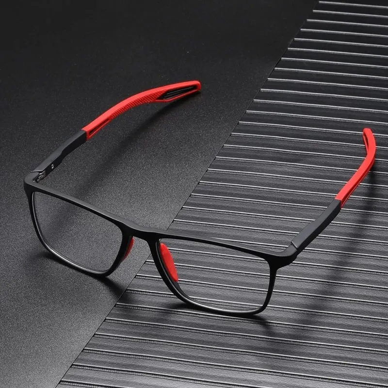 Sportieve Ultralight Anti-Blauw Licht Progressieve Leesbril Titanium Montuur | Sansoti