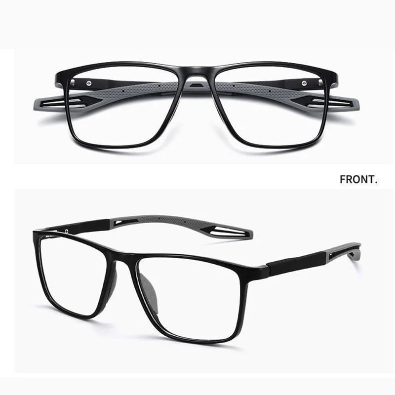 Sportieve Ultralight Anti-Blauw Licht Progressieve Leesbril Titanium Montuur | Sansoti