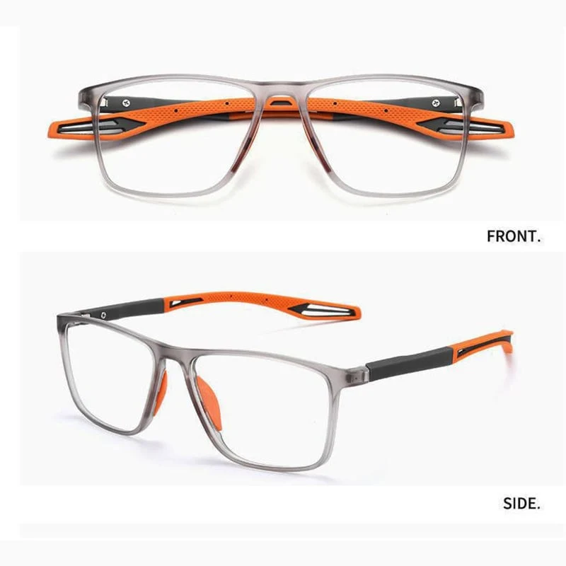 Sportieve Ultralight Anti-Blauw Licht Progressieve Leesbril Titanium Montuur | Sansoti