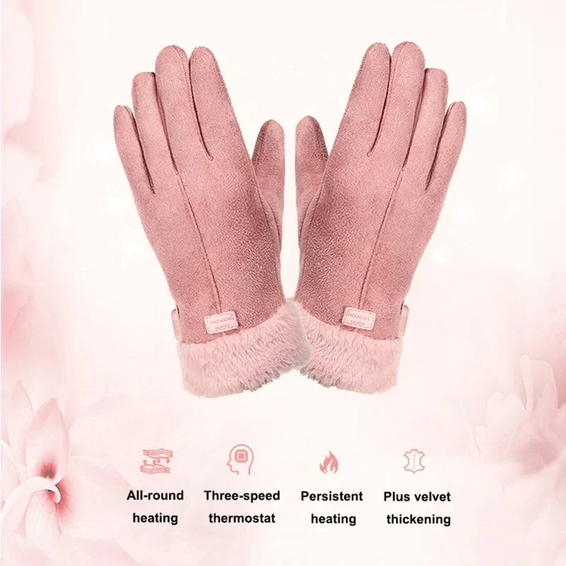 Touchscreen Winterhandschoenen Dames – Winddicht en Warm met Wolvoering voor Smartphone Gebruik | Sansoti