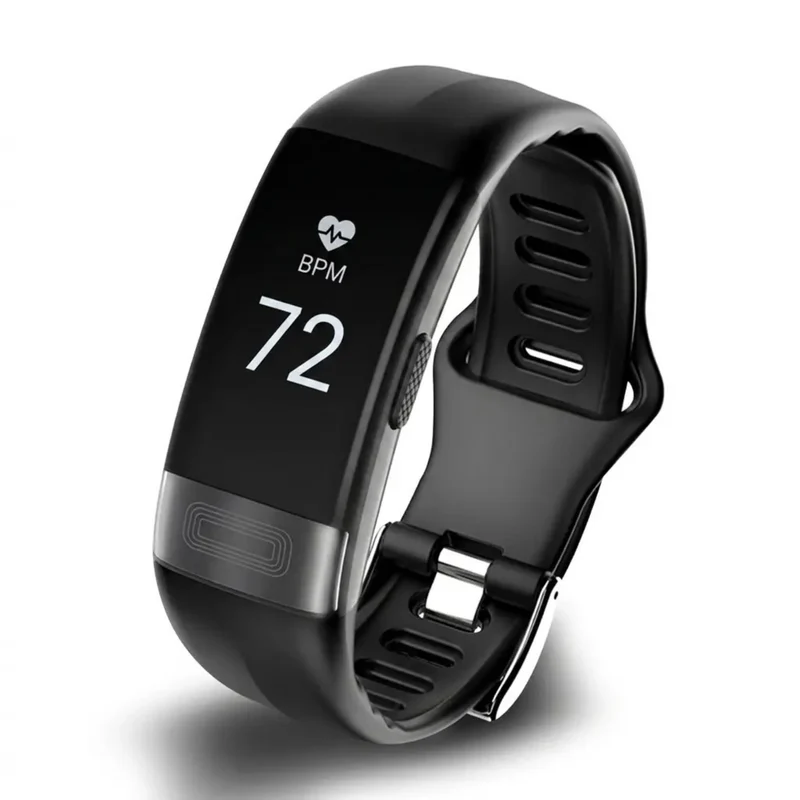 Smartwatch met Bloeddrukmeter, ECG, Hartslagmeter, Zuurstofsaturatie en Slaaptracking – Gezondheidsmonitor | Sansoti