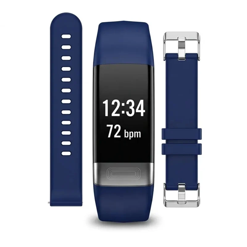 Smartwatch met Bloeddrukmeter, ECG, Hartslagmeter, Zuurstofsaturatie en Slaaptracking – Gezondheidsmonitor | Sansoti