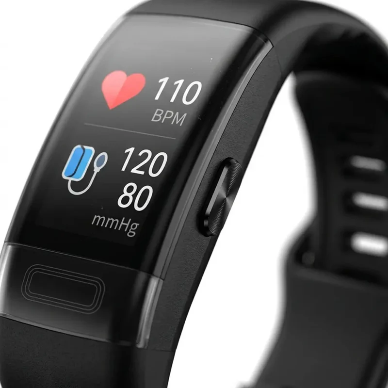 Smartwatch met Bloeddrukmeter, ECG, Hartslagmeter, Zuurstofsaturatie en Slaaptracking – Gezondheidsmonitor | Sansoti