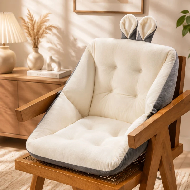 Ergonomisch Stuitkussen voor Pijnvrij Zitten – Memory Foam Zitondersteuning met Coccyx Relief | Sansoti