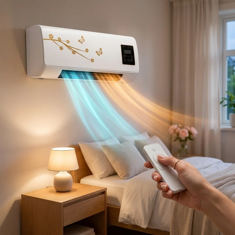 Mobiele Airco Slaapkamer Zonder Slang Stil Koelen Verwarmen 11-20 m² Mini Airco Klein Zolderkamer Draagbaar Nachtrust Kleine Ruimte | Sansoti