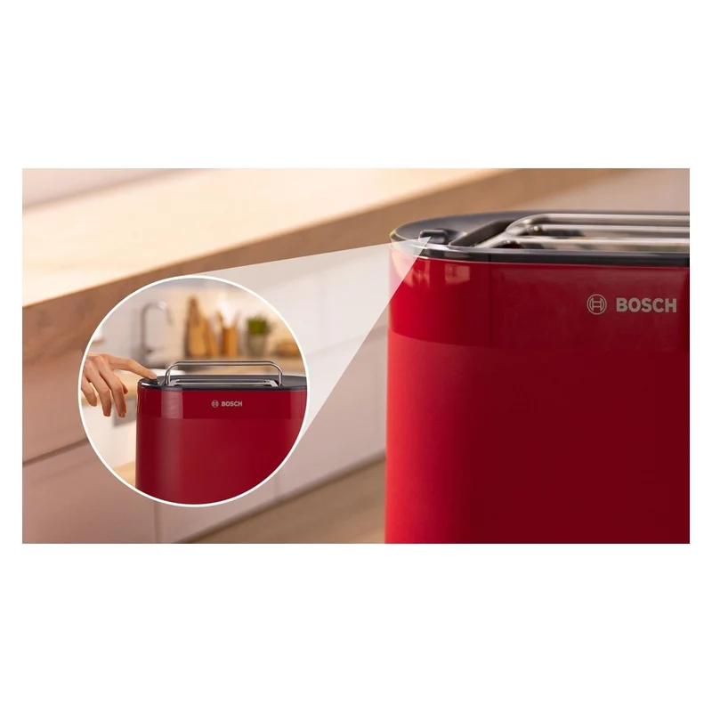 Bosch TAT2M124 2-Scheiben Toaster MyMoment 950 W Rot