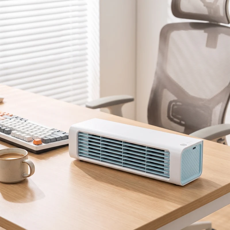 Mini Airco Bureau – Draagbare Persoonlijke Koelunit voor Werkplek | Energiezuinig & Fluisterstil | Sansoti