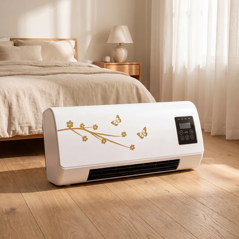 Mobiele Airco Slaapkamer Koelen en Verwarmen | Zonder Boren Installeren | Stil op Nachtstand | Compact en Verrijdbaar | Sansoti