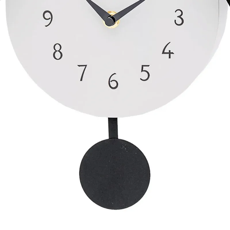 AMS W7510 Wanduhr Hellgrau • Quarz-Pendelwerk mit Kuckucksruf • Modernes Kuckucksuhr-Design