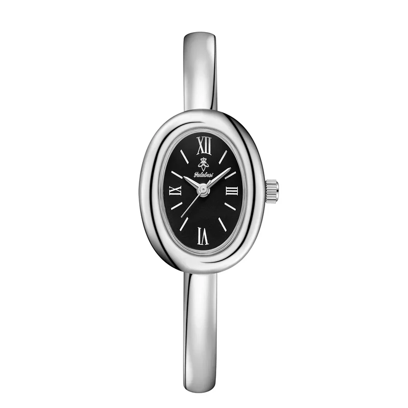 Ovale Armband Horloge – Modern & Klassiek Dameshorloge met Luxe Gouden Uitstraling | Sansoti