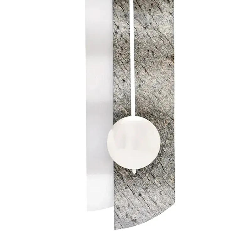AMS F5322 Wanduhr Silber Antik • Funk-Pendelwerk • Gewölbtes Mineralglas