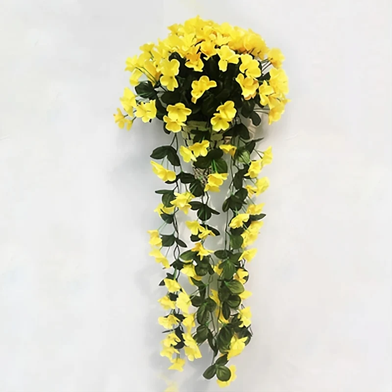 Kunstorchidee Boeket Hangend 70 cm – Levenslange Bloempracht Zonder Verzorging | Sansoti