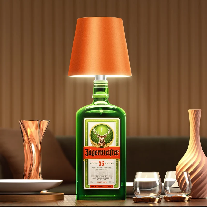 Flesverlichting Oplaadbare LED-Lamp voor Flessen – Dimbaar Nachtlampje met USB | Sansoti