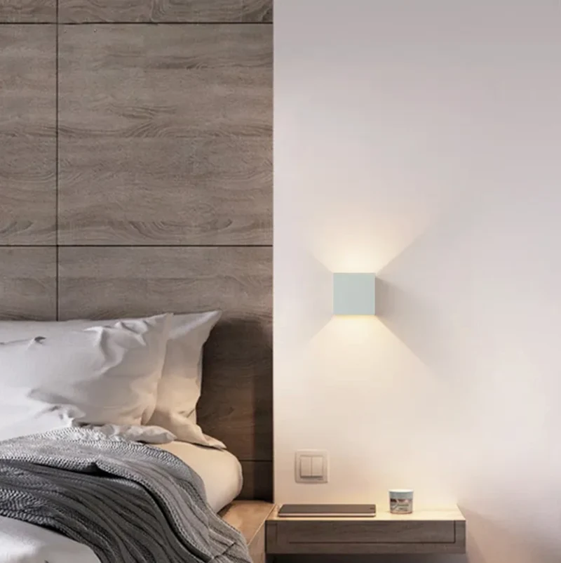 Draadloze Wandlamp met Sensor & USB Oplaadbaar – LED Sfeerverlichting voor Gang, Slaapkamer, Kast & Trap | Instelbare Lichtmodi | Sansoti