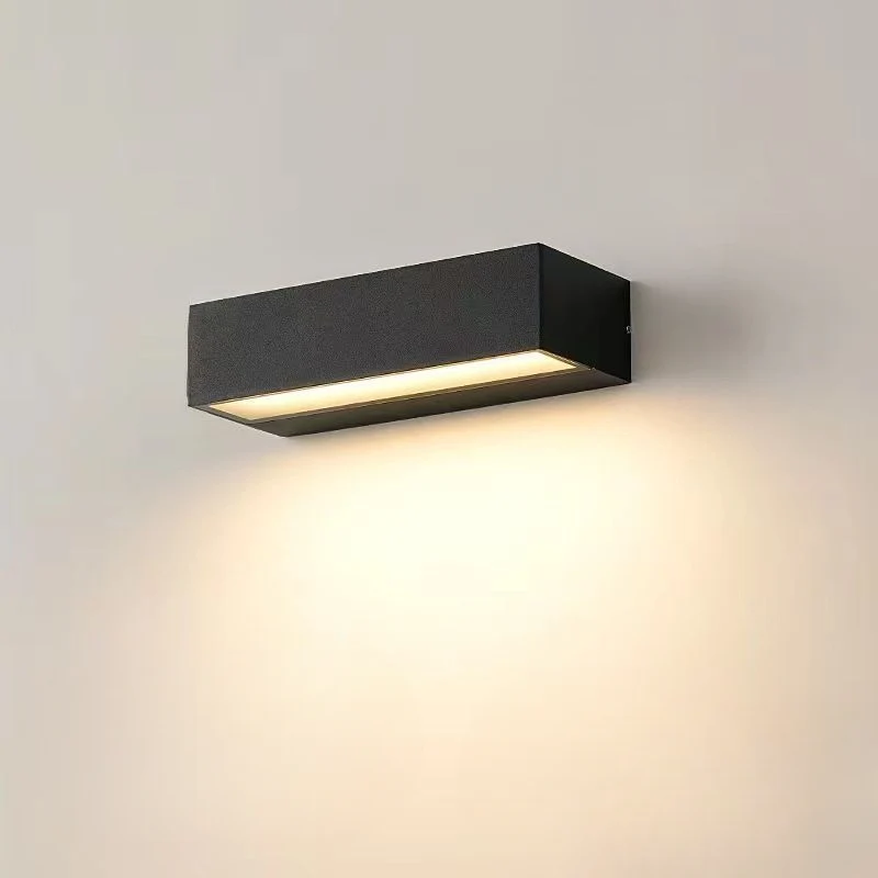 LED Wandlamp Lineair Metaal & Acryl Wit - Moderne Verlichtingsstrip 20cm 30cm 50cm Badkamer Slaapkamer Woonkamer - Spiegelverlichting Waterdicht IP44 Neutraal Warm Koud Licht | Sansoti