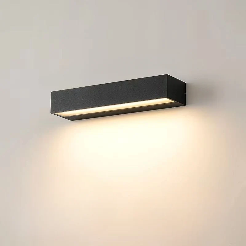 LED Wandlamp Lineair Metaal & Acryl Wit - Moderne Verlichtingsstrip 20cm 30cm 50cm Badkamer Slaapkamer Woonkamer - Spiegelverlichting Waterdicht IP44 Neutraal Warm Koud Licht | Sansoti