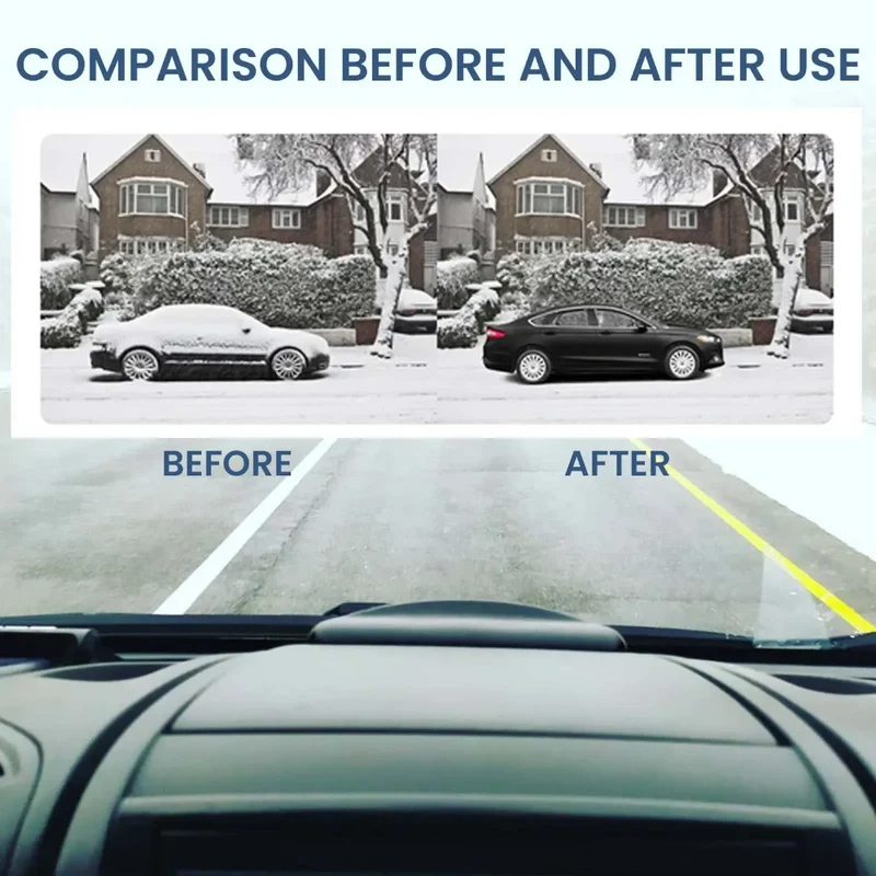 Elektrische IJsschraper voor Autoramen – Compact & Krachtig voor Winters Rijcomfort | Sansoti