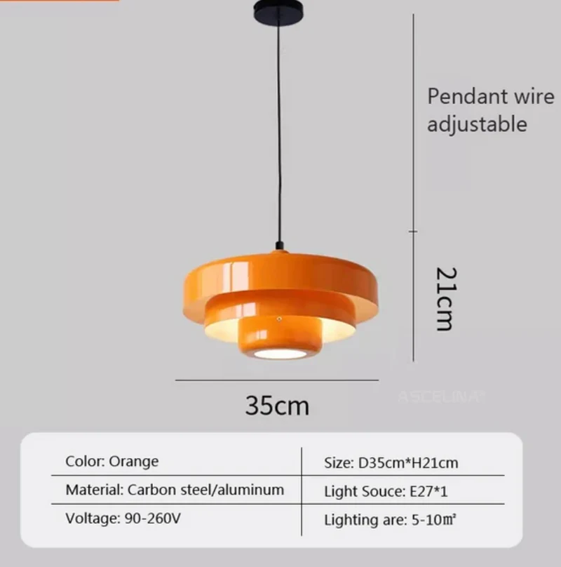 Retro Hanglamp met Metalen Kap - Moderne Industriële Verlichting | Sansoti