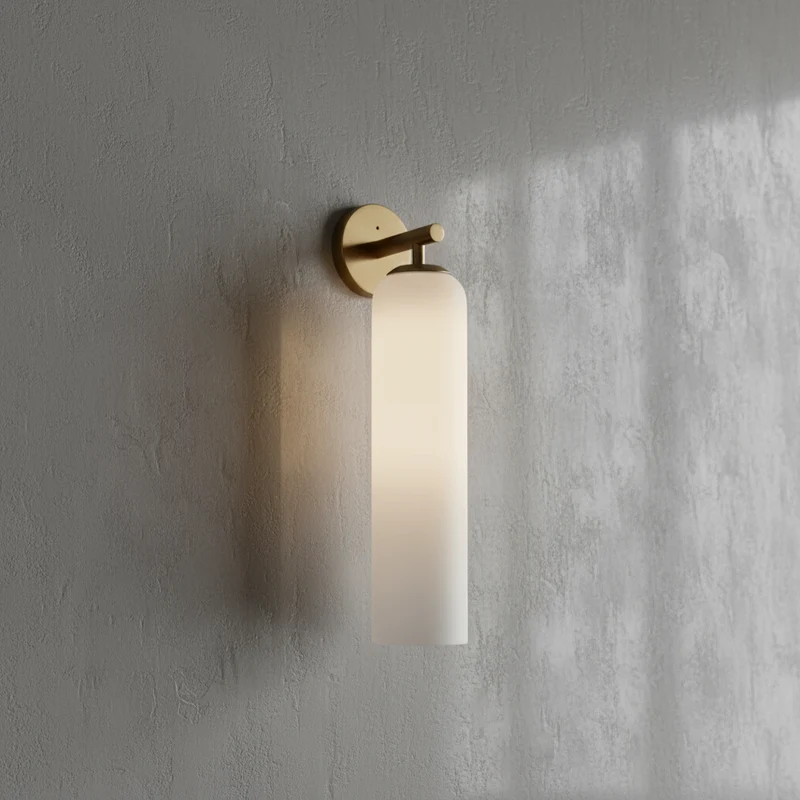 Glazen Wandlamp met Gouden of Zwarte Armatuur – Moderne Verlichtingstoevoeging | Sansoti