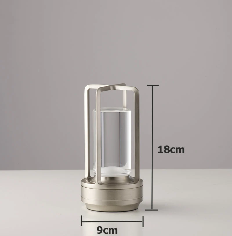 Oplaadbare Tafellamp met Touch-bediening en USB-poort - Scandinavische Stijl | Sansoti
