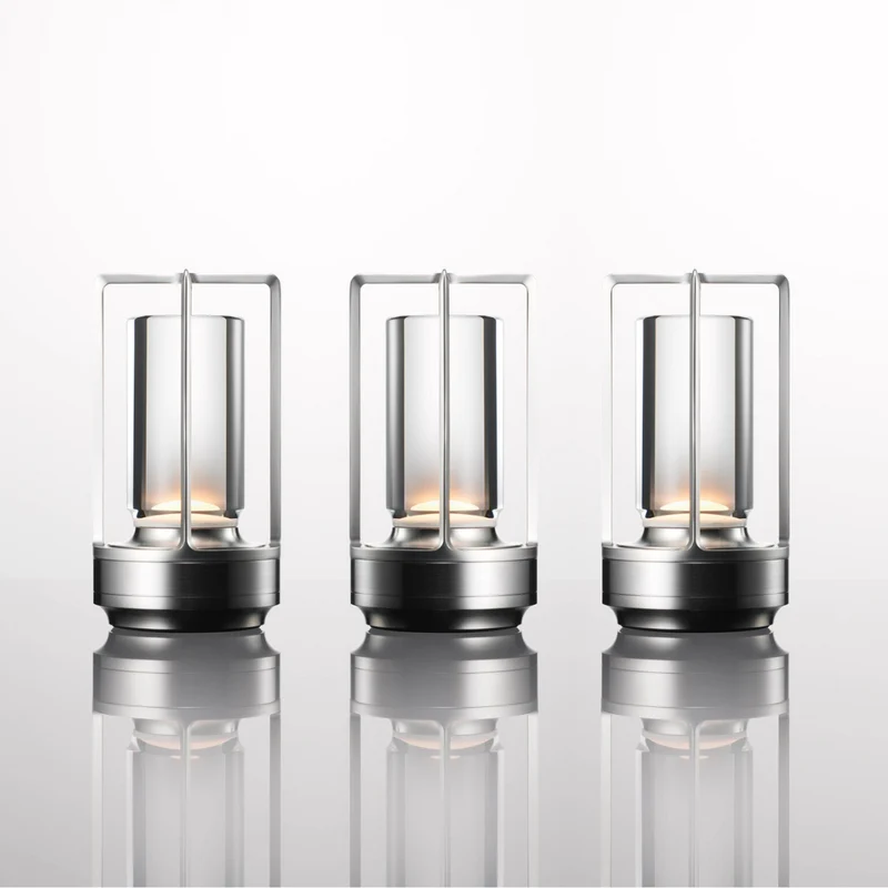 Oplaadbare Tafellamp met Touch-bediening en USB-poort - Scandinavische Stijl | Sansoti