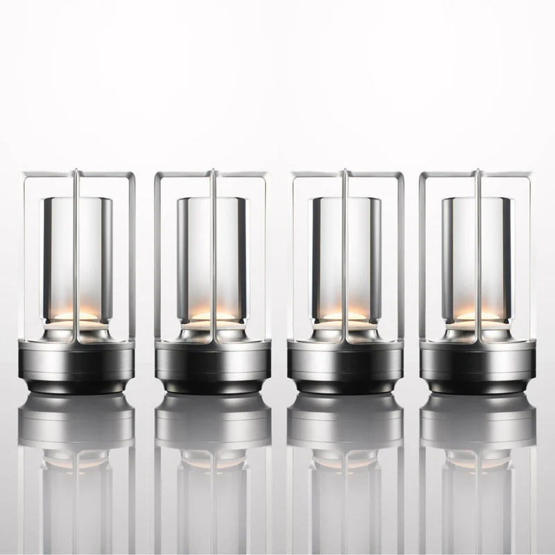 Oplaadbare Tafellamp met Touch-bediening en USB-poort - Scandinavische Stijl | Sansoti