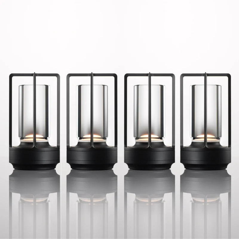 Oplaadbare Tafellamp met Touch-bediening en USB-poort - Scandinavische Stijl | Sansoti