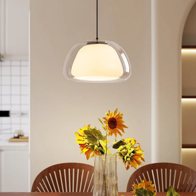 Globe Hanglamp met Gerookte Glazen Bol – Gouden, Zwarte of Transparante Afwerking | Scandinavisch Design | Sansoti