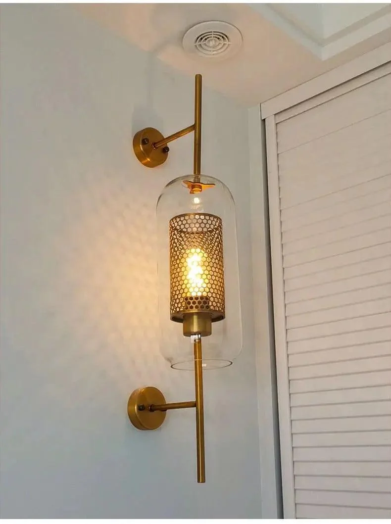 Moderne Glazen Wandlamp – Stijlvolle Verlichting met Klassieke Uitstraling | Sansoti