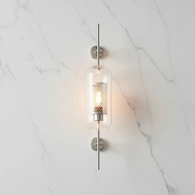 Moderne Glazen Wandlamp – Stijlvolle Verlichting met Klassieke Uitstraling | Sansoti