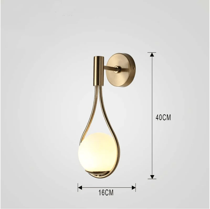 Moderne Scandinavische Wandlamp met Metalen Afwerking | Sansoti