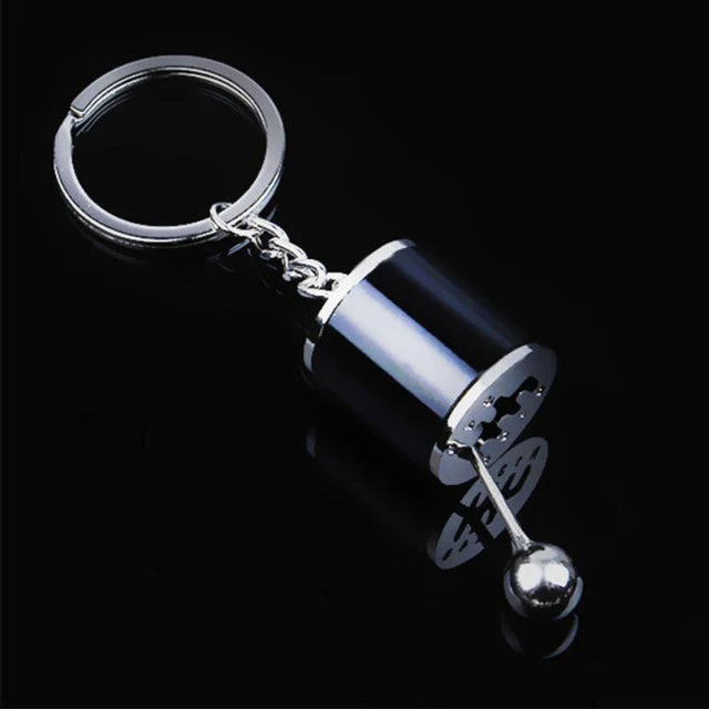 Handmatige Versnellingspook Sleutelhanger – Realistische 6-Versnellingen Design voor Autoliefhebbers | Sansoti