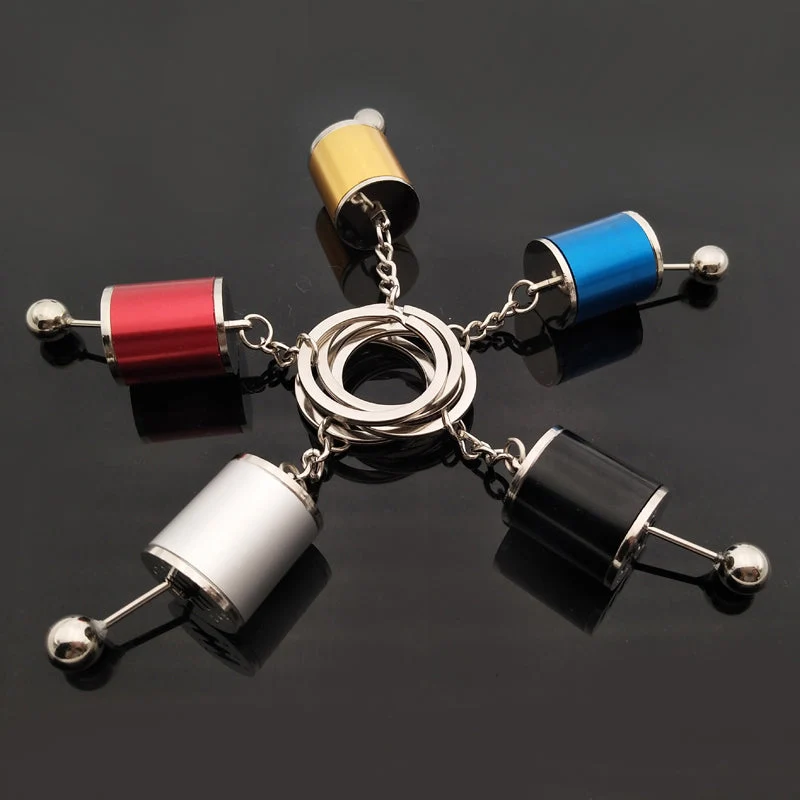 Handmatige Versnellingspook Sleutelhanger – Realistische 6-Versnellingen Design voor Autoliefhebbers | Sansoti